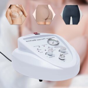 Vacuum Therapy Machine, Professional Acupoint Cupping Body Shaping Device Body Shape Massage Machine with 24Pcs Cups