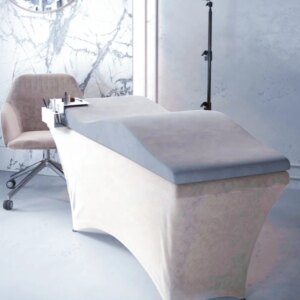 Wave Eyelash Lash Bed Mattrass Topper Curved Mattress Topper Salon Lash Mattress Bed Memory Foam Lash Topper