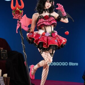 Anime LoveLive Tojo Nozomi/Yazawa Nico Cosplay Costume Little Devil Awakening Uniform Activity Party Role Play Clothing