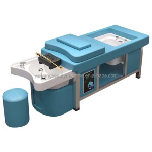 Shampoo Bed Hair Salon Washing Chair Foot Spa Water Circulation Head Spa Shampoo Bed for Salon Beauty Shops