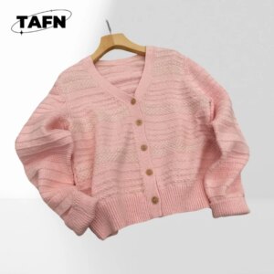 25 Hot Retro Style High Cashmere Warm Leisure Sweater Simple Single-Breasted Fashion Simple High Quality