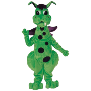 Fang The Dragon Mascot Costume Cartoon Character Mascotte Outfit Suit Fancy Dress Party Carnival Cosply Costume SW757