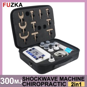 300mj Shockwave Therapy Machine Pain Relief Body Massage ED Treatment Physiotherapy Shock Wave Equipment With 17 Heads