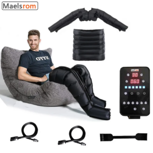 Air Compression Leg Massage Pressotherapy Recovery System 6 Chambers Air Pumps With New Controller For Sport Recovery Fitness