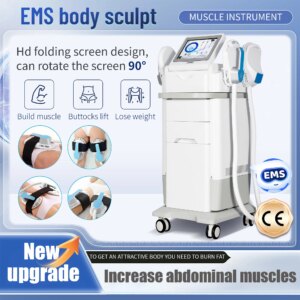 RF Sculpt Muscle Stimulate NEO Machine EMS 6500W Electric Slimming Nova Pelvic Stimulation Pad Salon Fat Removal