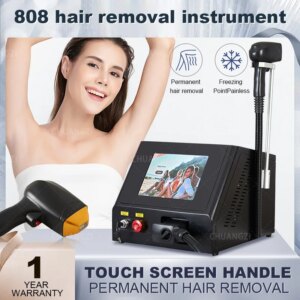 Professional 808nm Diode Hair Removal Machine 808 755 1064 Permanent Hair Remover Equipment 3500W Painless Body Epilator Device