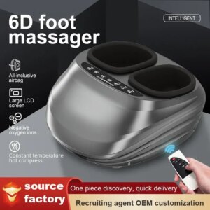 Electric Hot Compression Heating Foot Massager Therapy Shiatsu Kneading Roller Muscle Relaxation Pain Relief Foot Spa Machines