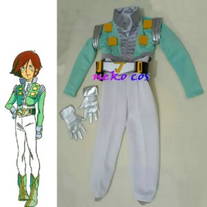 nekocos Movie  Crusher Joe  Ricky clothes with belt gloves  Cosplay Customized size