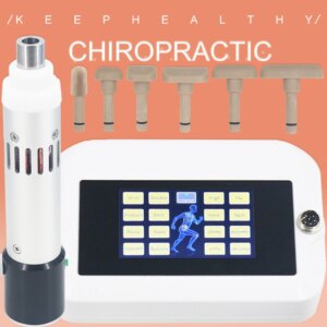 2025 Professional Electric Chiropractic Gun 10 Head 1800N Adjustable Body Relaxation Massage Chiropractic Touch Screen Massager