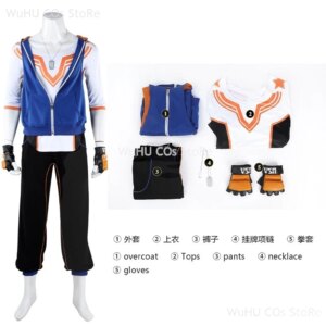 Luke Cospaly Costume Man Disguise Halloween Carnival Party Outfits Game Street Fighter 6 Cosplay