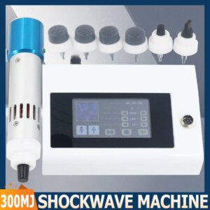 Shock Wave Therapy Machine 300MJ For Erectile Dysfunction Treatment And Wrist Pain Relief Massage Shockwave Massager Hot Sale