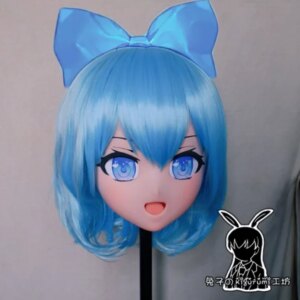 (RB2441)Customize Full Head Quality Handmade Female/Girl Resin Japanese Anime Cartoon Character Kig Cosplay Kigurumi Mask