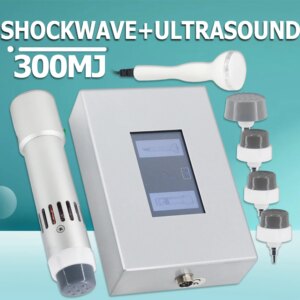 300MJ Shock Wave Therapy Machine Ultrasonic For ED Treatment And Plantar Fasciti Pain Relief 2025 Hot Sale Professional Massager