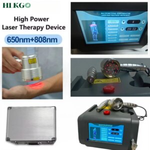 Professional Therapeutic Cold Laser Physiotherapy Relax Treatment Massager Device 808nm Chronic Acute Pain Relief Clinic Home