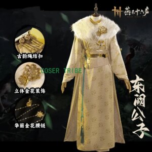 Yan Yun Shi Liu Sheng Dongque Gongzi Cosplay Costume Cos Game Anime Party Uniform Hallowen Play Role Clothes Clothing