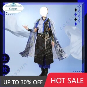 COSSUN [Customized] NIJISANJI Vtuber Rou Cosplay Costume Halloween Outfits Men New Suit Uniform
