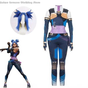 Neon Cosplay Costume Game Valorant Neon Cosplay Costume Blue Women Combat Uniform Halloween Party Outfit Full Set