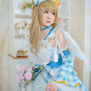 COS-HoHo [Customized] Anime Lovelive Minami Kotori My Favorite Humming Angel Maid Dress Sweet Lovely Uniform Cosplay Costume