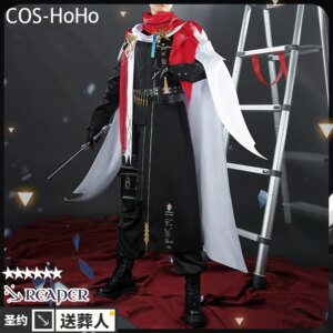 COS-HoHo Arknights Executor Game Suit Gorgeous Handsome Uniform Cosplay Costume Halloween Party Role Play Outfit Any Size