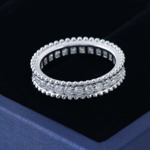 Provence Full band Ring 14K18KGold DEF/VS Lab Grown Diamond Ring for Women Luxury Engagement Ring Personalized Custom Promise