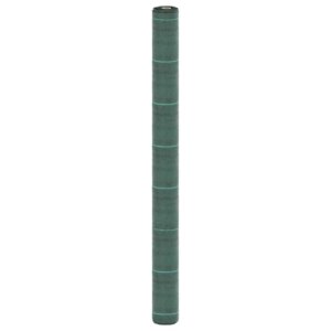 Weed Membrane Green with Green Stripes Polypropylene Large