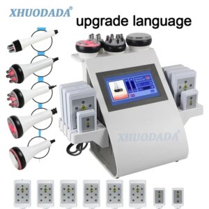 RF Tool 40K Cavitation Ultrasonic Body Slimming Machine Multi-Polar Anti-Wrinkle Rejuvenation Skin Lift Tighten