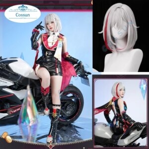Game Honkai:Star Rail Topaz Cosplay Costume Halloween Outfits Women Full Set Anime Topaz Sexy Jumpsuit
