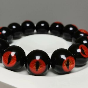 3098 Creative Handmade Cthulhu Eyeball Bracelet Dark Punk Style Hip Hop Gothic Jewelry Halloween Artwork Customized Gift