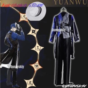 New Game Wuthering Waves YUAN WU Cosplay Costumes For Men’s Parents 2025 Halloween Woman Costume XS-2XL