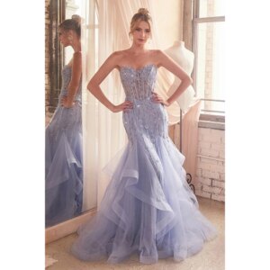 Luxury Evening Dress Solid Color Lace Up Appliques Floor Length Straight Strapless Special Occasion Graceful Women Gown 2025