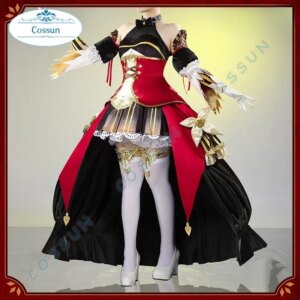 [Customized] Umamusume: Pretty Derby Gentildonna Cosplay Costume Halloween Game Suit Women Gorgeous Dress