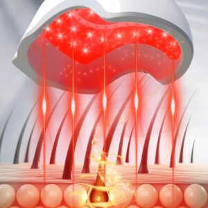 Promote Hair Regrowth Laser Helmet 80pcs LED Lights Infrared Hair Growth Cap Therapy Massage Machine Hair Care