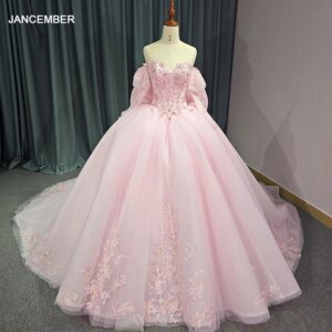 Long Sleeves Quinceanera Dresses Vestidos De Anos Vintage Beading Floor-Length Princess Party Customized vestidos de quinceañera