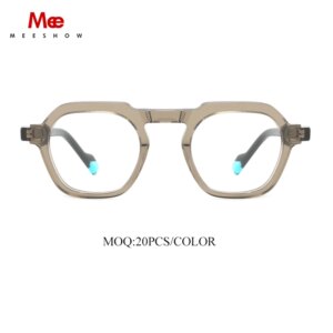 Meeshow Brand Design Acetate optical frame wholesales only MOQ 20pcs per color