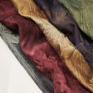 New Silk Wool Jacquard Chinese Lining 37 Mm140 Width Autumn and Winter Clothing Bed Cover Cloth Fabric
