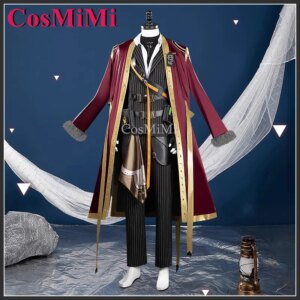 【Customized】CosMiMi Game Arknights Demetri Certaldo Cosplay Costume Fashion Uniforms Unisex Carnival Party Role Play Clothing