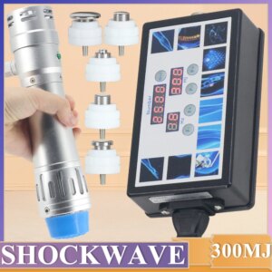 300MJ Shockwave Therapy Machine For ED Treatment Relieve Body Muscle Pain 2025 New Professional Shock Wave Relaxation Massager