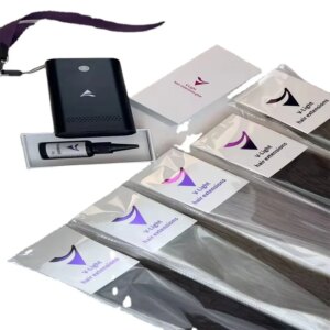 2024 Most Popular Factory V light hair extension machine high-end connection technology machine in hair extensions tools