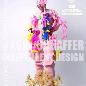 Bar men’s gogo pink party jumpsuit ds atmosphere tour costume