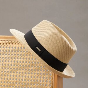 New summer hat with wide for men and women’s top big around sunshade