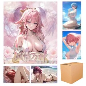 Wholesale Goddess Story Card Booster Box Manwu Animation Games Wiafu A6 Collection Card Board Game Card Toys Holiday Gifts
