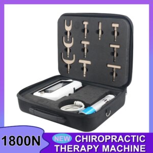 Professional Chiropractic Adjusting Tools Spinal Correction Body Relaxation 1800N Electric Chiropractic Correction Massager