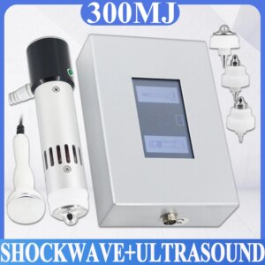 Shockwave Ultrasonic Therapy Machine 300MJ For ED Treatment Physiotherapy Shock Wave Massager Relieve Boby Pain Body Relaxation
