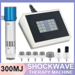 Shockwave Therapy Machine 300MJ ED Treatment Pain Relief Relaxation Easy Operation Muscle Massage Fatigue Relax Health Care