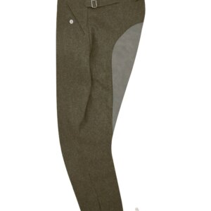 GUWB-B135 WWII German Heer M43 Brown Wool Mounted Troops Riding Breeches
