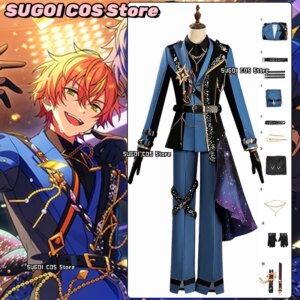 Stars Pjsk Cosplay Costume metal parts Ensemble Aoyagi Toya/Kamishiro Rui/Tenma Tsukasa/Shinonome Akito Role-play Suit uniforms