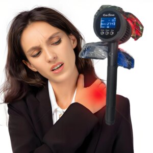 Tmj Pain 808nmx5diodes+650nmx11diodes Lumbar Laser Therapy Red Light Therapy Device For Acute And Chronic Pain