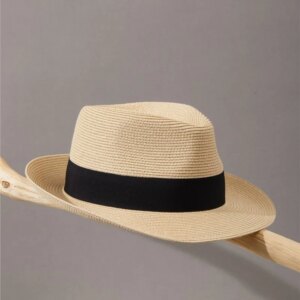 New summer hat with wide for men and women’s top big around sunshade