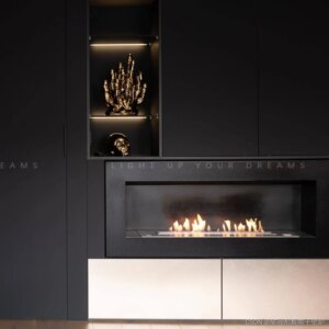 tuya wifi smart  bioethanol kamin   electric  ethanol fireplace with remote control