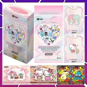 Original KAKAWOW 2025 PHANTOM Sanrio Characters Trading Cards Classic Cartoon Collection Card Birthday Gifts